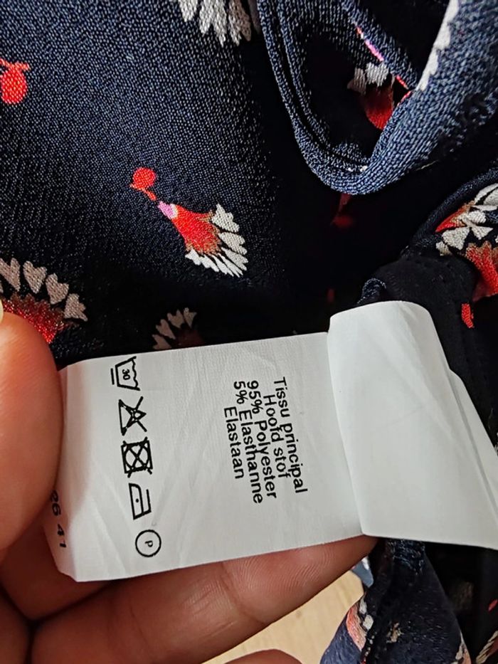 Robe marine à motifs - photo numéro 6