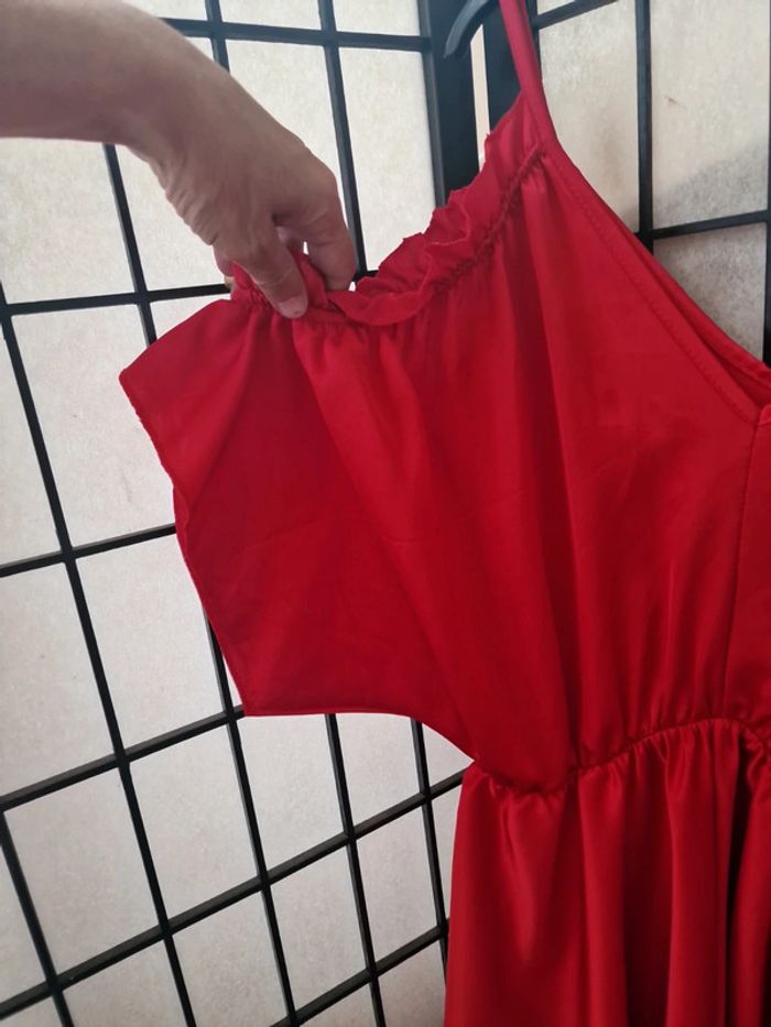 Combishort effet satin neuve - photo numéro 3