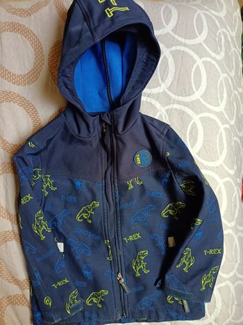 Imperméable doublé polaire 