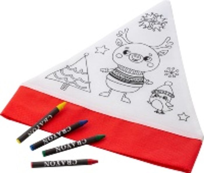 Lot de 2 chaussettes et 2 bonnets de noel à colorier - photo numéro 9