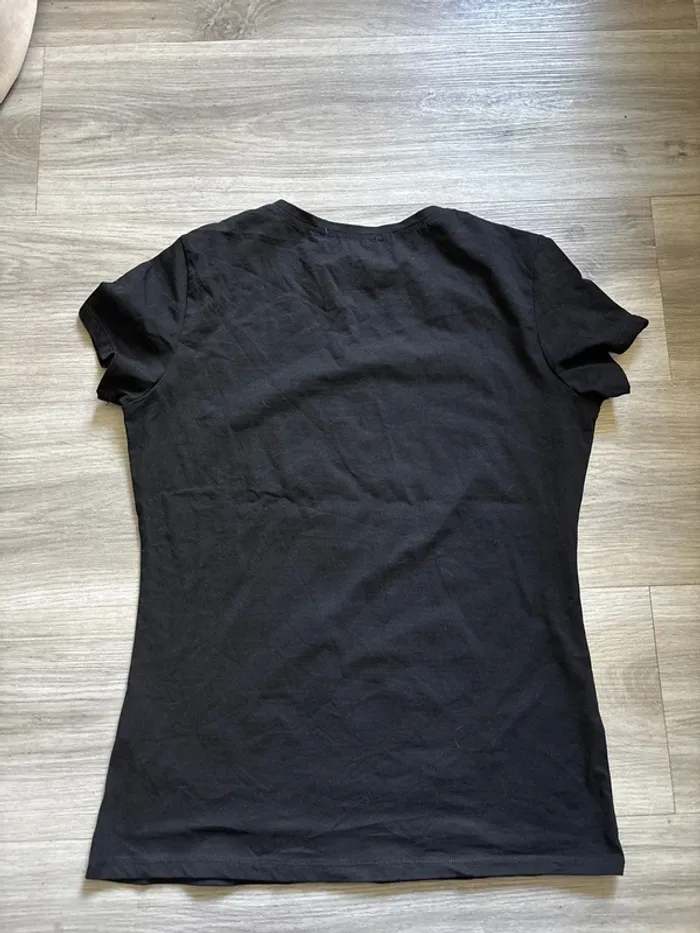 T-shirt noir Atelier couture - photo numéro 2