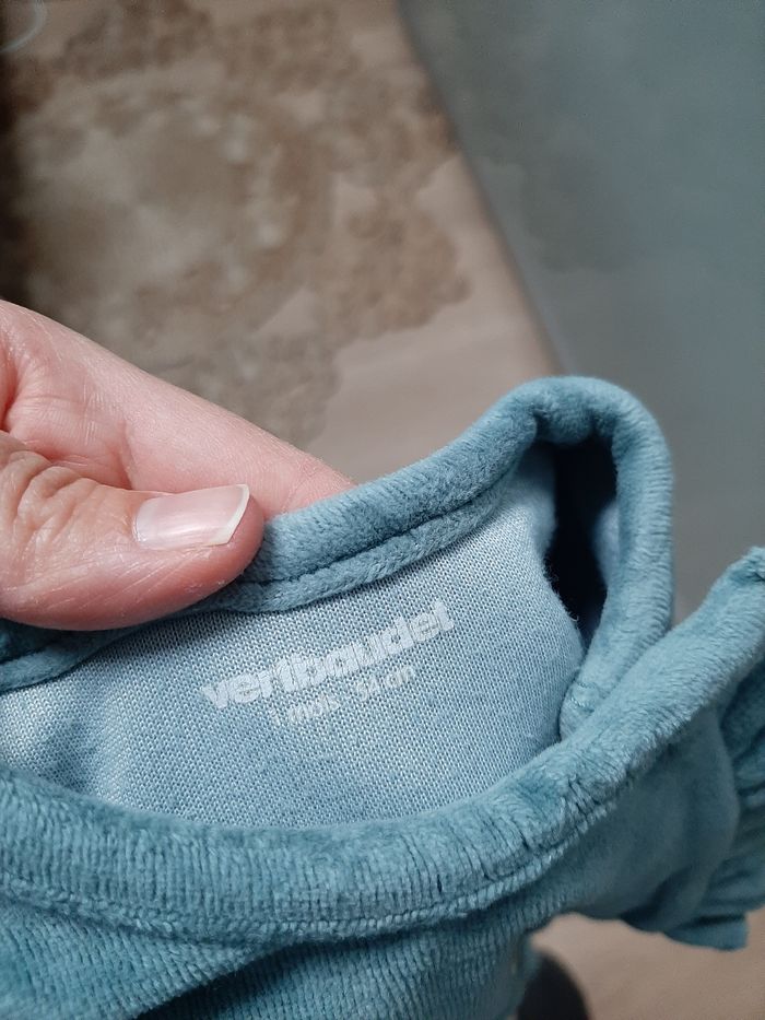 Pyjama velours Vertbaudet - photo numéro 3