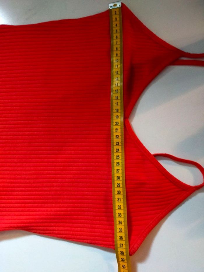 Body côtelé rouge vif – Primark - photo numéro 6