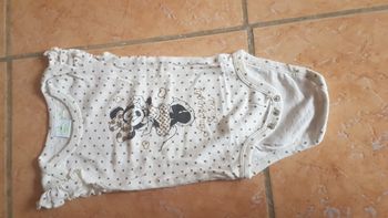 Bodie Minnie bébé fille 6 mois blanc Disney