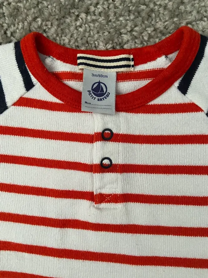 Combinaison petit bateau comme neuve 3 mois - photo numéro 3
