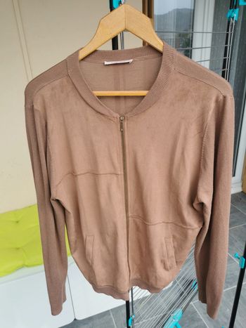 Blouson léger marron