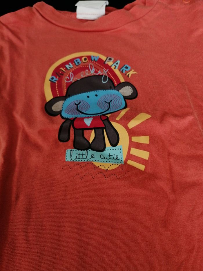 T shirt orange - photo numéro 2