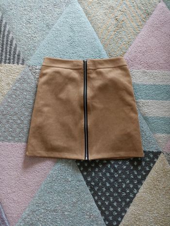 Jupe façon daim M