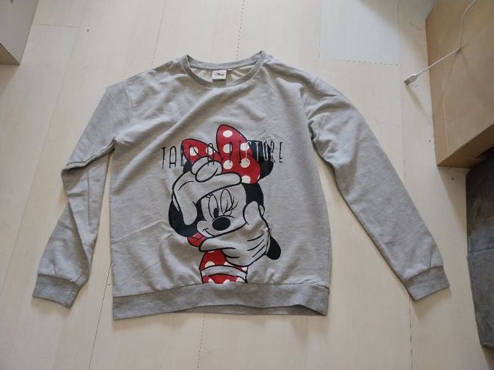 Pull gris minnie