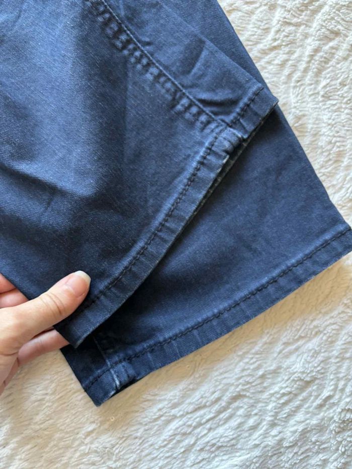 Jean Levi’s homme 541 Athletic taper regular straight droit W39 L34 48/50 XL/2XL enduit bleu marine - photo numéro 6