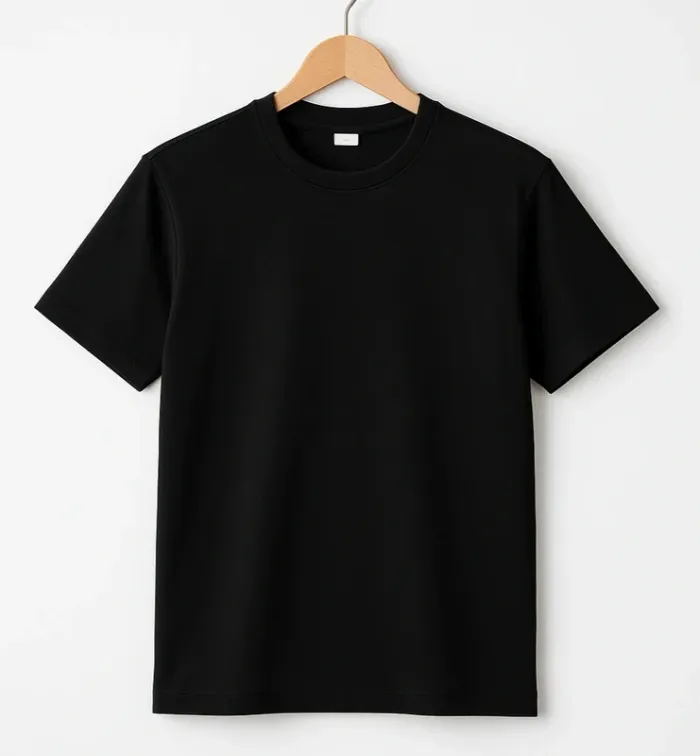 Lot de 2 t shirts noir et blanc 100% coton taille L - photo numéro 3