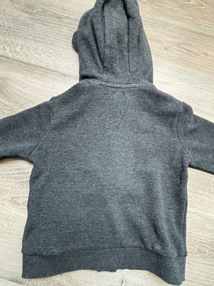 Gilet zip gris 2 ans - photo numéro 7