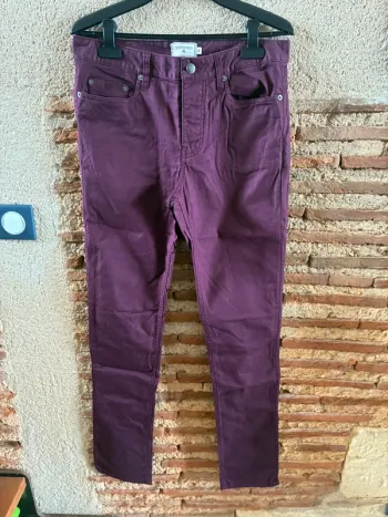 Pantalon chevignon bordeaux