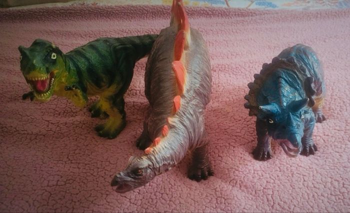 Lot 3 grands dinosaures - photo numéro 4