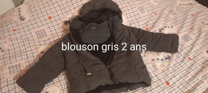 Blouson gris
