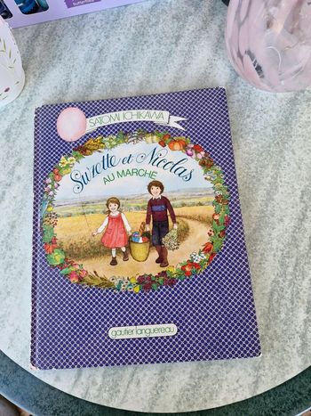 Livre enfant.  Sucette et Nicolas au marché