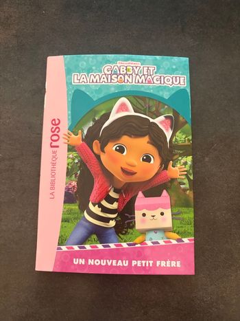 Bibliothèque rose - Gabby chat un nouveau petit frère 