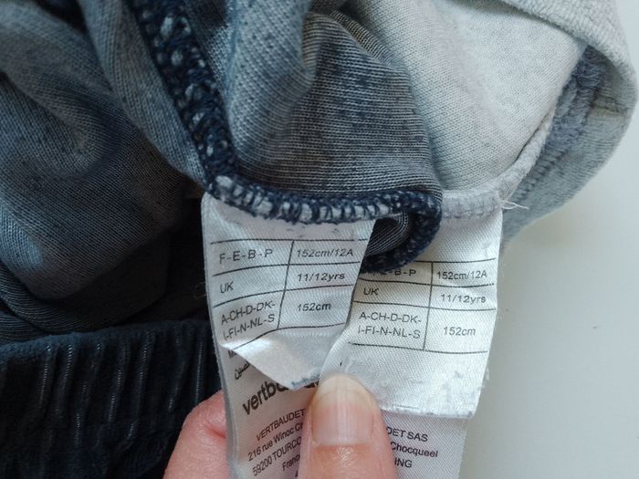 Pyjama en velours garçon 12 ans Vertbaudet - photo numéro 7