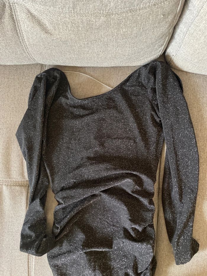 Robe à Paillettes Dos Nu - photo numéro 2