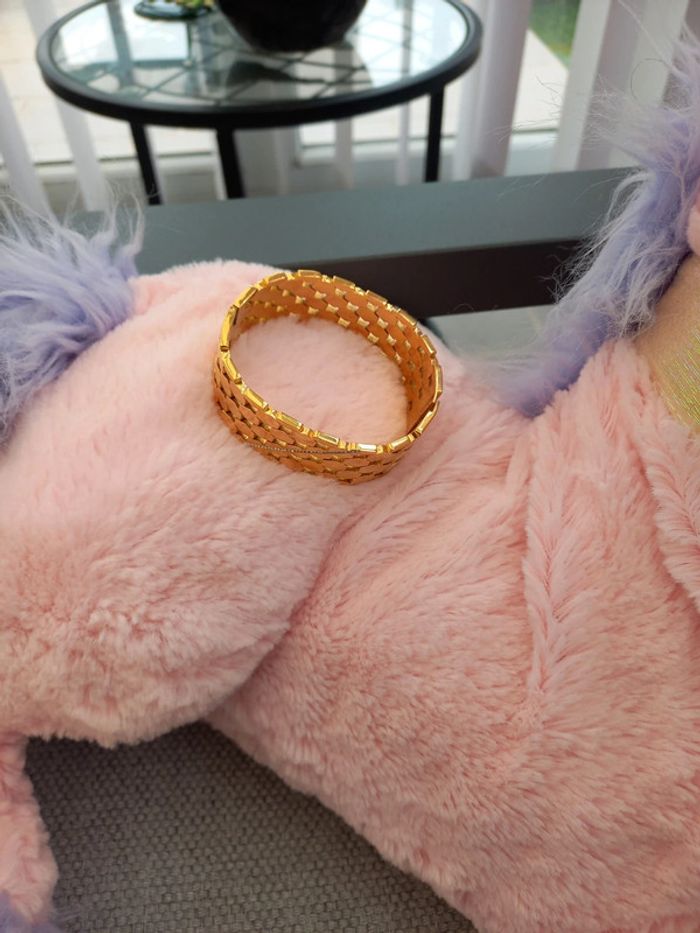 Bracelet esclave doré - photo numéro 2