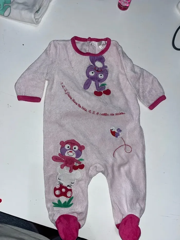 Pyjama fille 1 mois