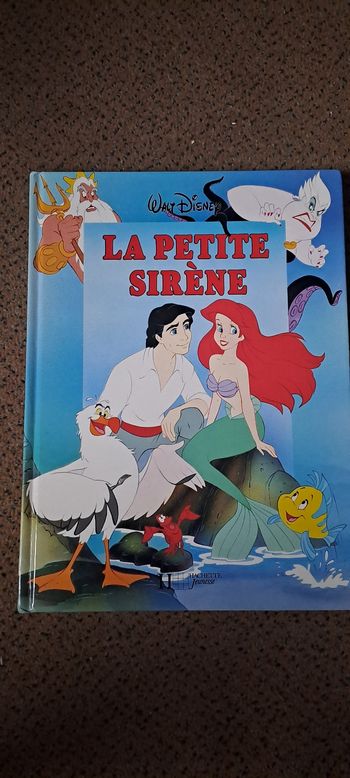 Livre Disney la petite sirène