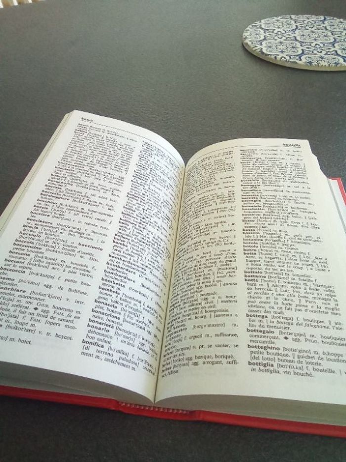 Petit dictionnaire français italien