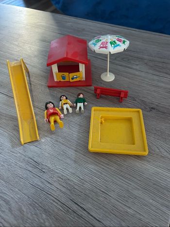 Parc jeux playmobil