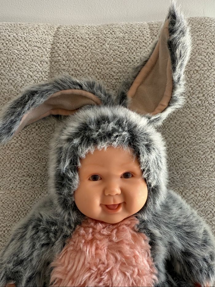 Poupée Anne gueddes lapin Environ - photo numéro 2