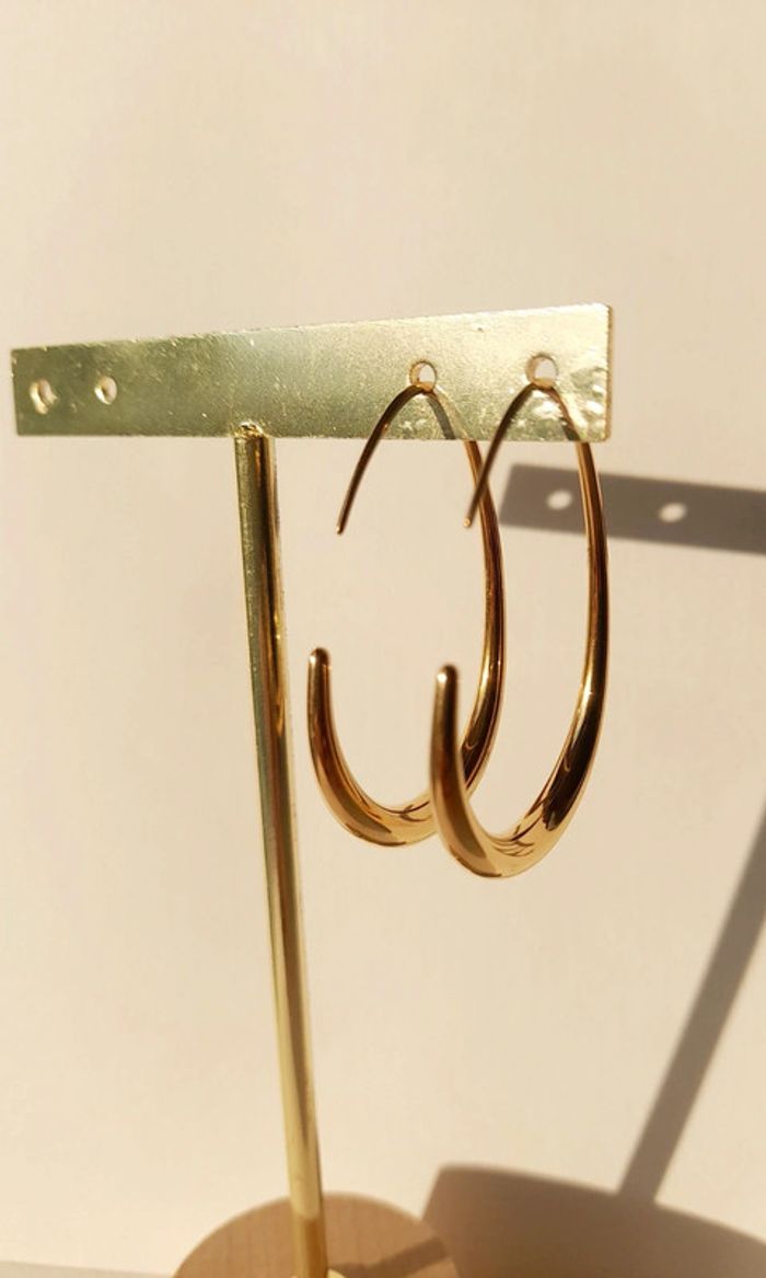 Superbes gouttes épurées dorées - photo numéro 2