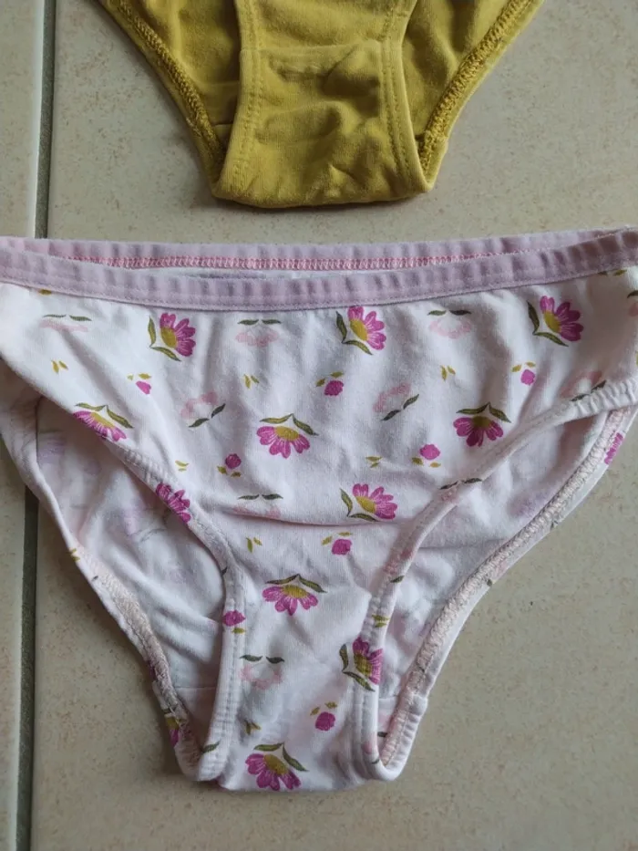 Lot de 4 slips culottes taille 5 ans marque tape à l'oeil - photo numéro 3