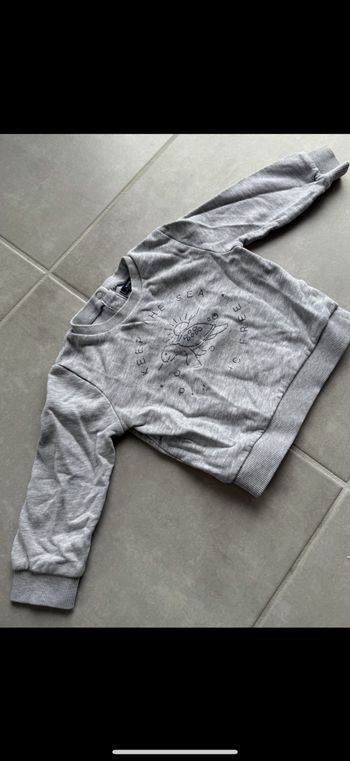 Sweat pull avec tortue Kiabi 18 mois