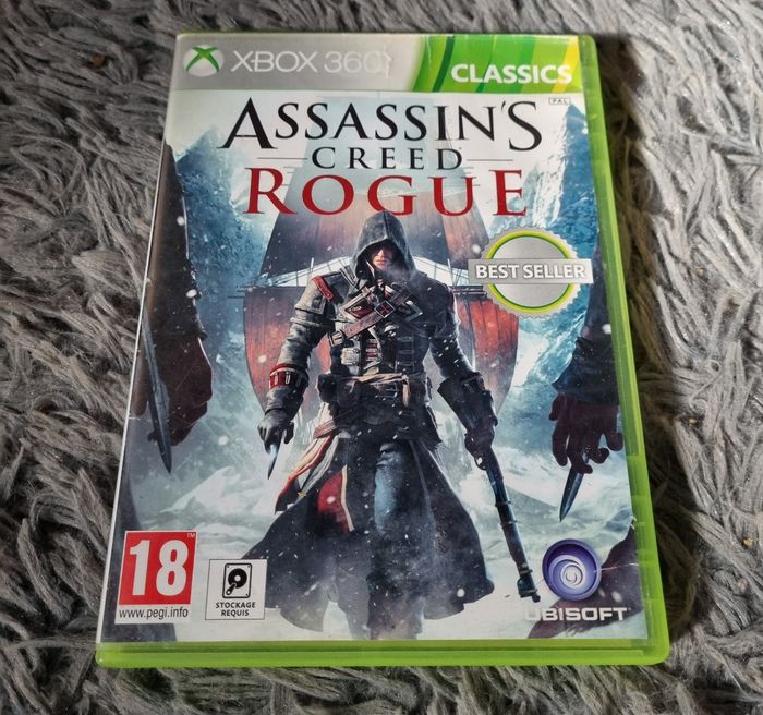 Boîte vide de jeu avec livret Assasin's Creed Rogue - photo numéro 1