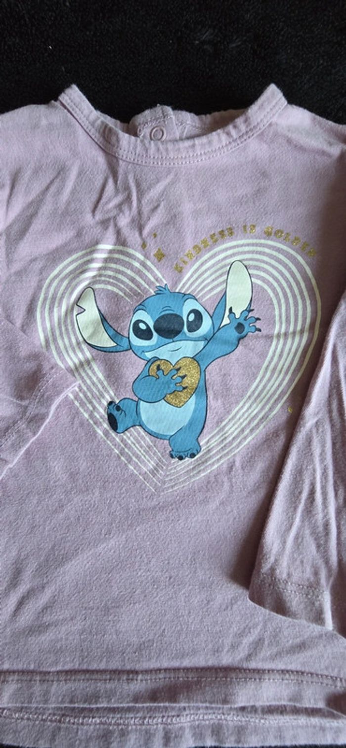 Ensemble Pyjama Disney Stitch - Taille 18 mois - photo numéro 3