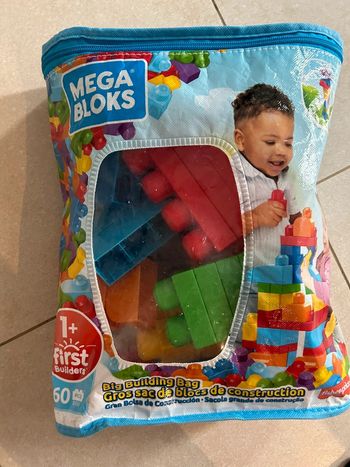 Briques de construction 1er âge Mega Bloks 60 pièces