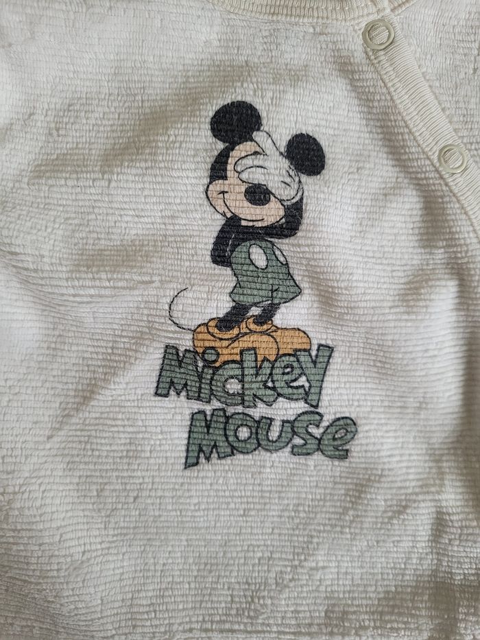 Pyjama Mickey 1 mois - photo numéro 3