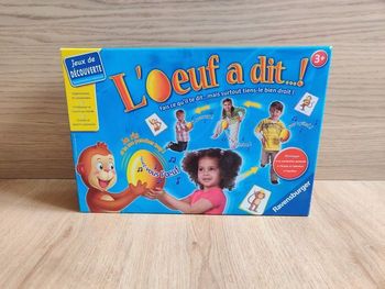 Jeu découverte l'œuf a dit