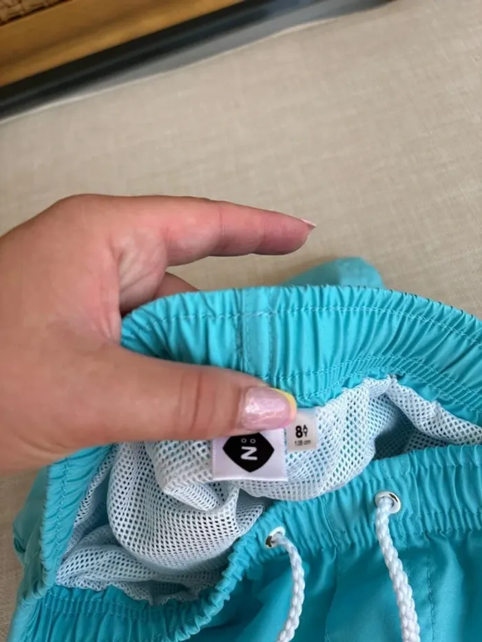 Short de bain bleu - photo numéro 4