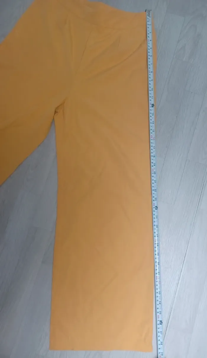 Ensemble pantalon et top jaune moutard shein - photo numéro 11