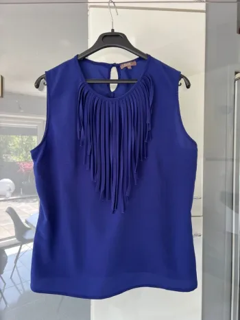 Top bleu roi