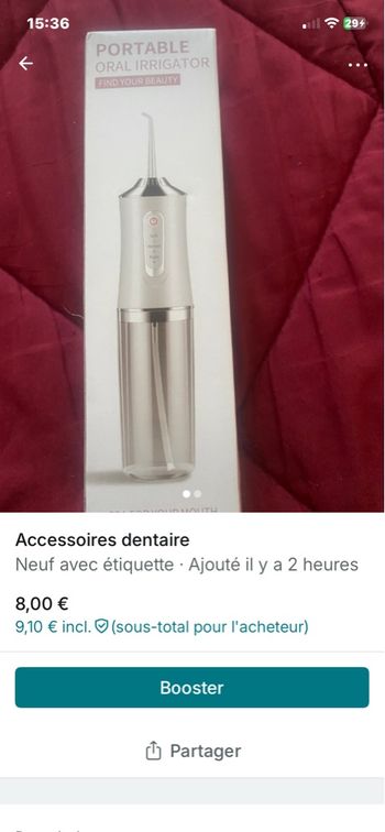 Accessoires dentaire 