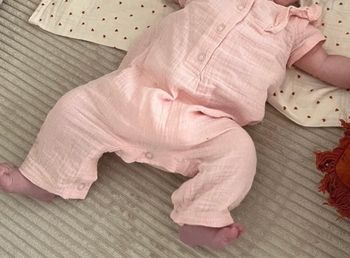 Combinaison en gaz de coton