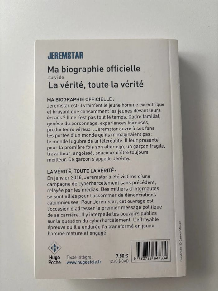 Ma biographie officielle Jeremestar - photo numéro 2