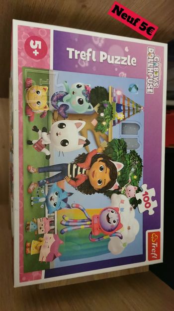 Puzzle gabby's dollhouse neuf 100 pièces