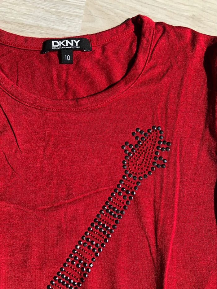 T-shirt DKNY 10 ans - photo numéro 2