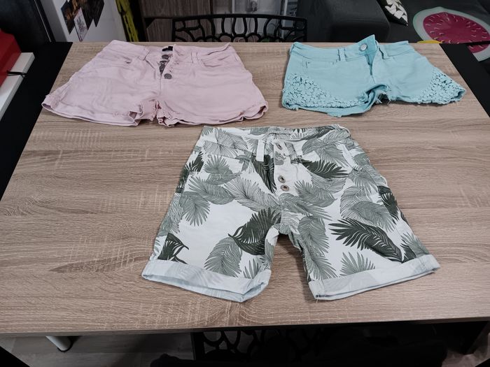 Lot de shorts femmes taille 34/36 - photo numéro 2