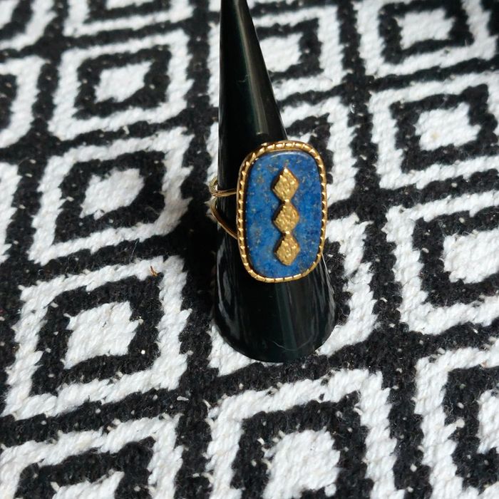 Jolie bague neuve Bohm acier - photo numéro 3