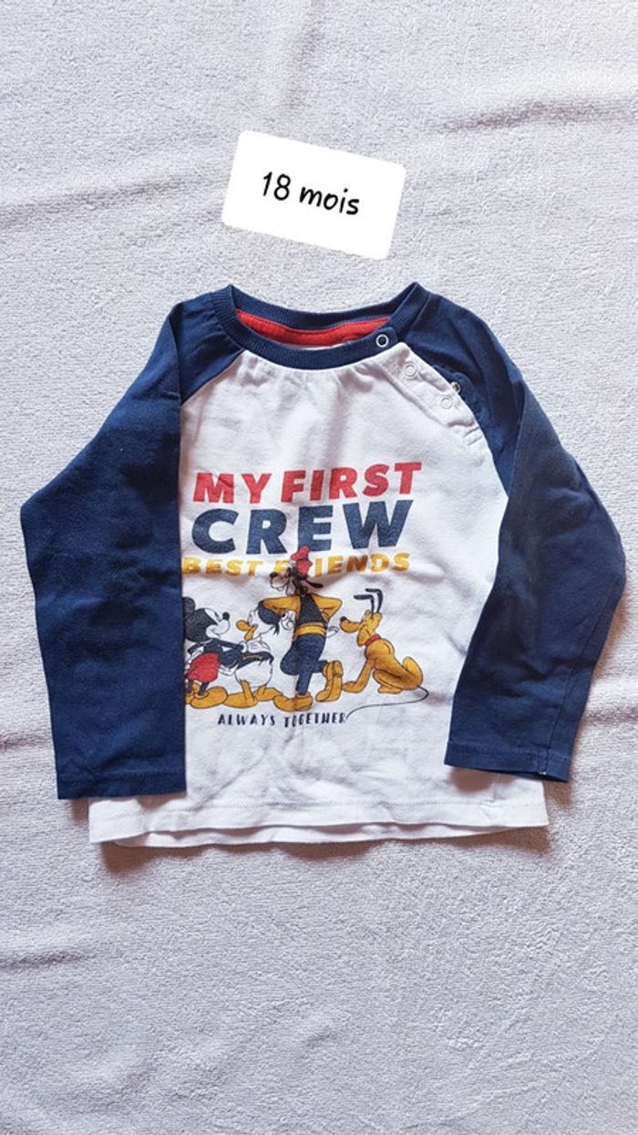 T-shirt Disney 18 mois