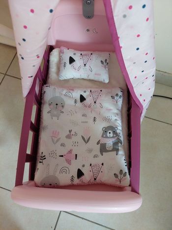 Parure de lit pour poupée