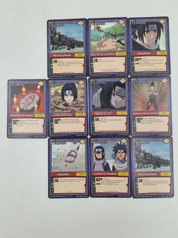 Lot 46 : 10 x Naruto FR Vintage 2002